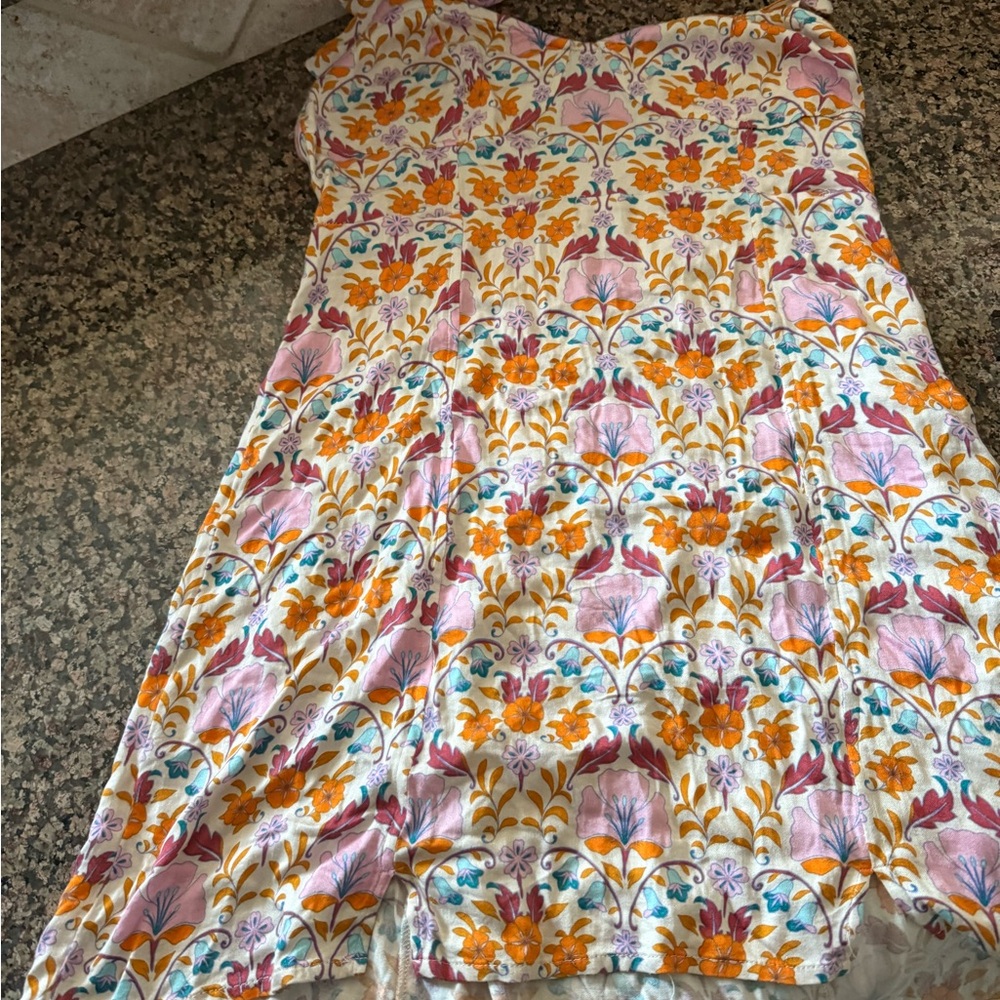 Free people xs dress w side zip